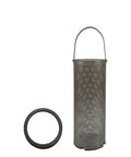 Beefy Stainless Steel Sea Strainer Basket With Gasket Direct Replacement Fits Perko Model 049300899D Marine Boat Part shown