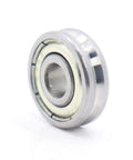 Premium Precision V Groove Sealed Ball Bearings For Pulley Wheels And Linear Guide Tracks 5X16X5 And 5X19X6 mm close-up view showing smooth surface.