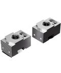 Beefy CNC Clamp Vise for Multi-Station Pneumatic Milling, Single-Sided OK Clamp With Precise Center Fix