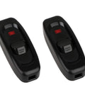 Two Pack Black Inline Lamp Switch With Neon Indicators For Night Visibility, Easy See On Off, Built Tough And High Quality Phenolic Plastic, 10A 250V, Durable Inline Switches For Lamps And Fixtures, Perfect For DIY Projects. black phenolic inline lamp switch pair with neon indicator