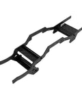 Carbon Fiber RC Chassis Frame For Axial SCX24 1/24 Scale LCG Low Center Of Gravity Upgrade Kit, angled view