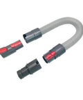 2 Pack 32mm Universal Tool Adapter That Lets You Convert V7 V8 V10 V11 Attachments For Shark V6 DC30 DC31 DC34 DC35 DC44 Vacuum Heads 32 Millimeter Universal Fit Easy Snap In Durable Construction showing flexible hose and connectors