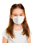 Child wearing KF94 Face Mask 50 Pack For Kids And Small To Medium Faces Made In Korea English Packaging 10 Polybags Of 5 All Day Comfort