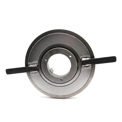 12 Inch Three Jaw Self Centering Welding Positioner Table Chuck With Reversible Jaws And Handle Drive, 300mm Diameter Welding Locator