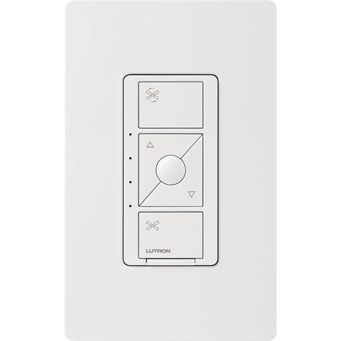 Smart Fan Speed Control Wall Switch For Ceiling Fans Four Speeds Plus Off No Pull Chain Single Pole White Finish Easy Install