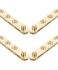 8 Pack Copper Door Shaft Rotation Hinges With Top And Bottom Pivot, Heavy Duty Support, Stable And Secure Function