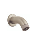 Replacement Brushed Nickel 9 Inch Shower Arm With Escutcheon Plate For Wall Mount Shower Head Built To Last No Fuss And Fits Up To 5 Inch Diameter Heads With One Half Inch Inlet Brass Construction