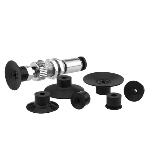 Top Notch 1Pc Industrial Round Vacuum Sucker VSPG Series Anti Static Black Rubber Cup for Robot Manipulator with various sizes.