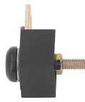 Heavy Duty 90A Starter Fuse Assembly Direct Replacement For Boat Engines, side view showing mounting hole and corrosion-resistant design