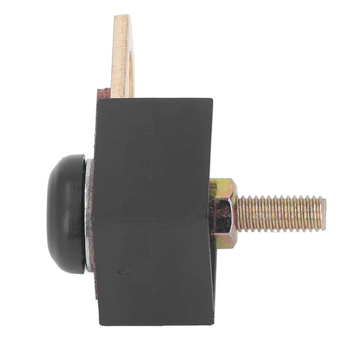 Heavy Duty 90A Starter Fuse Assembly Direct Replacement For Boat Engines, side view showing mounting hole and corrosion-resistant design