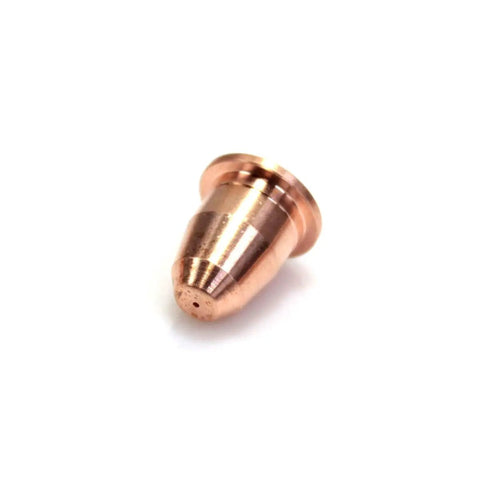 Copper tip from 0.8mm 0.031 Inch Plasma Cutter Tips Pack Of Five For Cut 45 Torch TRF45-6-CC1 Replacement Parts Set