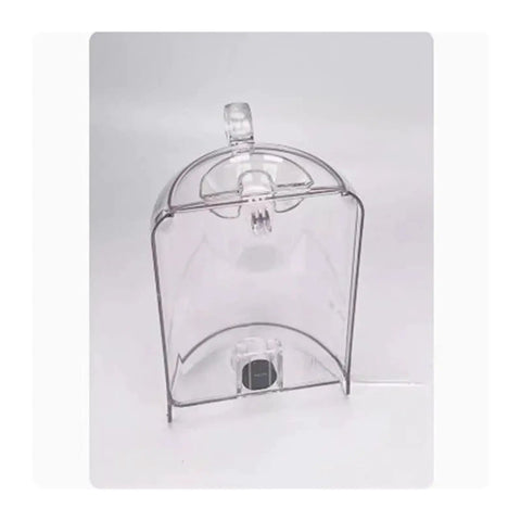 Water Tank For Capsule Coffee Makers With Large Capacity Lid Easy Lift One Hand Refill Lightweight Reservoir Cover For Nespresso J520 Plus Compatible Replacement Part side view