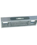 Pro Grade 150MM Bar Spirit Level With Precision Ground Base and 0.5mm Accuracy showing top view, ideal for tradesmen use.
