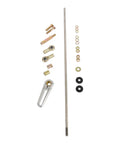 21 Inch Adjustable Transmission Column Shift Linkage Replacement For GM Chevy Vehicles ACA-1800 CB5010 Easy Install Beefed Up Durable Alloy Build For Precise Smooth Gear Shifts And Reliable Performance, stainless steel rod and hardware