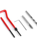 Top Notch 30 Piece Thread Repair Insert Kit With Precision Wire Helicoils For Stripped M5 Bolt Holes In Steel Cast Iron And Aluminum Engine Blocks Auto Shop Essential, drill tap wrench