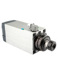 Beefy 4.5Kw CNC Spindle Motor 380V Water Cooled Square Mount ER32 Chuck 18000RPM 9.7A High Speed Milling