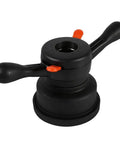 Wheel Balancer Repair Kit With Cone Set For Tire Machine Cups And Quick Release Hub Wing Nut Tools Durable Plastic Construction For Long Lasting Performance Easy Balancing And Quick Tire Changes Thread Pitch Compatible, black plastic cone set