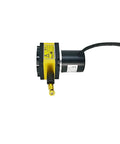 High Precision 400mm Stroke Displacement Sensor With Pull Motion Position Draw Wire Encoder For Cylinders And Test Rigs Industrial Runs Push Pull Output CESI S400, cable sensor
