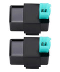 5 Pin AC CDI Box For GY6 Engines 50cc 70cc 90cc 110cc 125cc 150cc 160cc No Rev Limiter Easy Install Universal Fit shown with connectors.