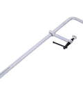 Heavy Duty Drop Forged F Clamps Set 24 Inch Jaw Opens Wide With 1400 Lbs Holding Power for welding, woodworking and metal fabrication.