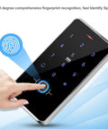 All In One Access Control System Kit With Fingerprint, RFID Card, And Password Keypad, IP68 Waterproof, 180kg Magnetic Lock