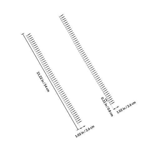 Heavy Duty Drywall Anchors And Self Tapping Screws Kit With Plastic And Alloy Material dimensions illustration
