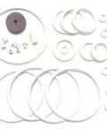 Gottlieb Royal Guard Pinball White Rubber Ring Kit Replacement Set for Home Game Rooms Includes Flipper Rubbers