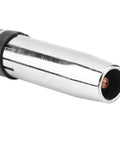 Top Tier Replacement Brass Swan Neck For Binzel MB 36KD Mig Gun Torch Maintenance Kit Durable Welding Hardware close-up image showing the nozzle end.