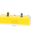Conductivity experiment kit connector, yellow plastic, 4.7 in long, used for high school physics demonstrations, Boost Your Lab Game With This Top Shelf Conductivity Experiment Kit For High School Physics Classes Featuring Dependable Student Science Tools That Turn Troublesome Demonstrations Into Pure Gold For Any Classroom.