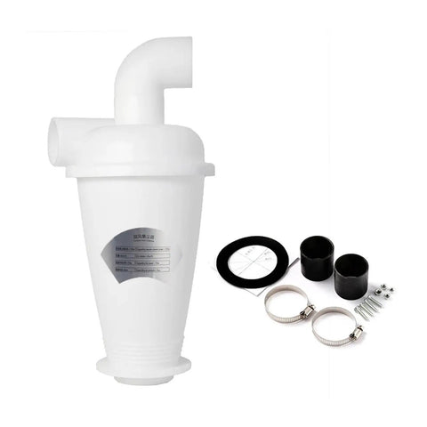Turbo Cyclone Dust Collector For Vacuum Cleaners with accessories, Industrial Woodworking Filter And Separator, Heavy Duty Cyclone System