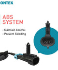 ABS system components for Beefy Front Wheel Hub And Bearing Assembly For 4WD SUVs And Vans With ABS Fits Avalanche Escalade Express 1500 2500