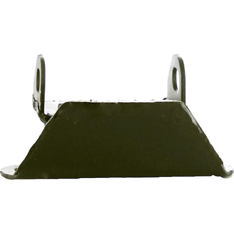 Front Right Engine Mount For Chevy Classic V8 Trucks And Coupes Heavy Duty Motor Support side view of durable black steel bracket.