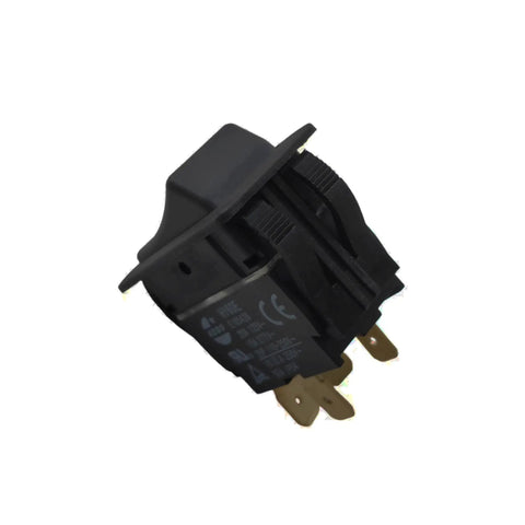 Beefy HY60E 4 Pin 20A 125V 250V 2HP Industrial On Off Rocker Push Button Switch For Reliable Power Control In Home Garage Workshop Tools Built To Last And Easy To Install black 4-pin