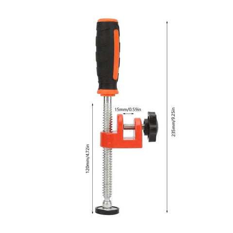 Premium Heavy Duty Woodworking Clamp With High Carbon Steel Build Made For Real Carpenters And Serious Diy Builders Cranking Out Shop Projects With Dead Serious Grip And Zero Flex