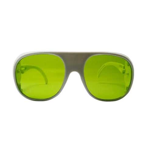 Kick Ass Eye Safety Protection Goggles for 1064NM YAG Laser Cutting and Welding with OD Plus Four Absorbing Filter in green.