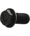 5-Pack Heavy Duty M8 X 18mm Left Hand Thread Hex Flange Screws Made From High Strength Carbon Steel for industrial machines