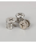 Thickened Three In One Connector Eccentric Wheel for Furniture and Cabinets Drawer Lock Screw Fastener in zinc alloy
