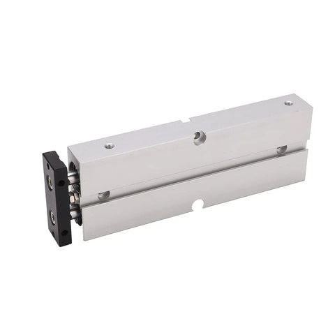 Double Rod Aluminum Alloy Pneumatic Air Cylinder With 10 To 200mm Stroke And 1.0 MPa Pressure Built To Last Heavy Duty Dual Acting Cylinder