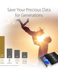 ZenDrive Ultra Slim External DVD Burner Drive RW With M Disc Support For Mac And Windows Nero Back It Up For Android Includes USB Two Point Zero And Type C Cables For Easy Plug And Play, black slim external drive with open tray and disc