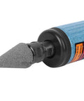 Top Grade Pneumatic Air Die Grinder 18000 RPM Badass Rotary Polisher With 6mm And 3mm Chucks close-up of conical grinding tip for metalworking.