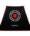 Portable Golf Target Cloth Net With Easy Setup For Indoor And Outdoor Practice 7.9x5x4.3 Ft Includes S Hooks And Ropes