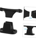 Two Pack RV Door Holder Black T Shaped Nylon Retainer Kit for Camper Motorhome and Travel Trailer Door Latch Stop Catch Easy Install Accessory No Fuss