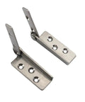 Beefed-Up 304 Stainless Steel Hinge Hardware Kit With Latch For Industrial Electrical Automation 1 Piece XG11-060-0R shown