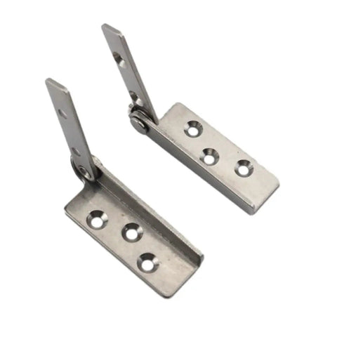 Beefed-Up 304 Stainless Steel Hinge Hardware Kit With Latch For Industrial Electrical Automation 1 Piece XG11-060-0R shown