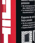 Low Expansion Door and Window Foam Sealant for Gaps, DIY Friendly Insulation and Draft Blocking, weatherproof gap filler can