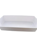 Deep Door Bin Shelf Replacement For Frigidaire, Whirlpool, Kenmore, Amana, Estate, And Crosley White Built, 16.625 W x 7 D x 3.87 H