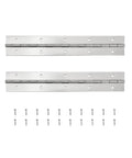 Rotating Concealed Door Hinge Set For Kitchen Cabinets 30cm Stainless Steel Piano Furniture Hinge Built To Last Heavy Duty No Brainer Install