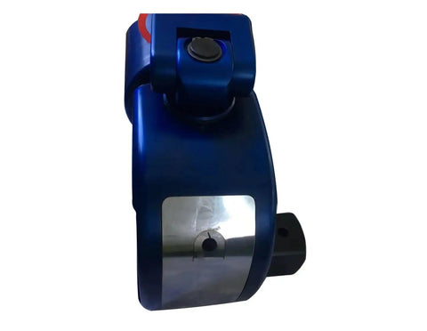 Rock Solid Heavy Duty Hydraulic Torque Wrench With Anti Corrosion Alloy Square Drive showing side view with detailed metal finish.
