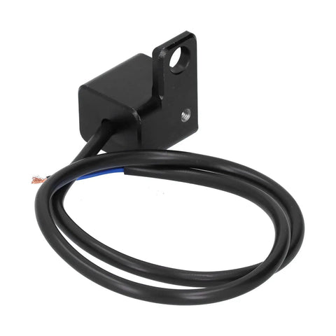 Left Side 12V Handlebar Switch With Red LED Indicator, On Off Toggle For Headlight And Fog Lamp, Reset Lock, Fits 0.4in Mount