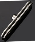 Close-up of a Heavy Duty Stainless Steel Pivot Hinge, suitable for invisible doors, hidden swivel hinge, 10 pcs for furniture and cabinets.